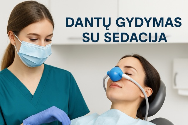 Dantų gydymas su narkoze Panevėžyje – be streso ir skausmo