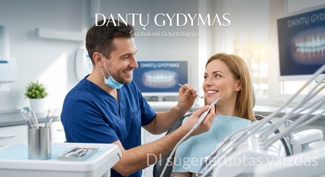 dantų gydymas