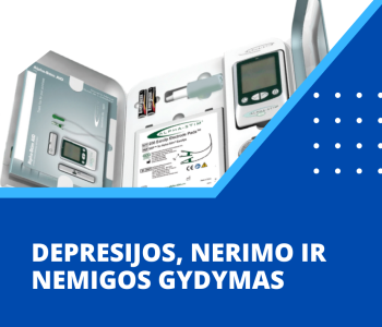 Depresijos, nerimo ir nemigos gydymas